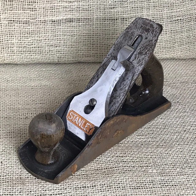 Vintage Stanley Bailey No 4 1/2 Smoothing Plane England Woodworking Tool Boxed