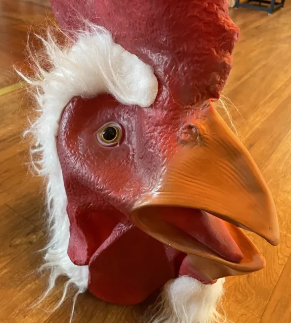 Chicken mask adult size