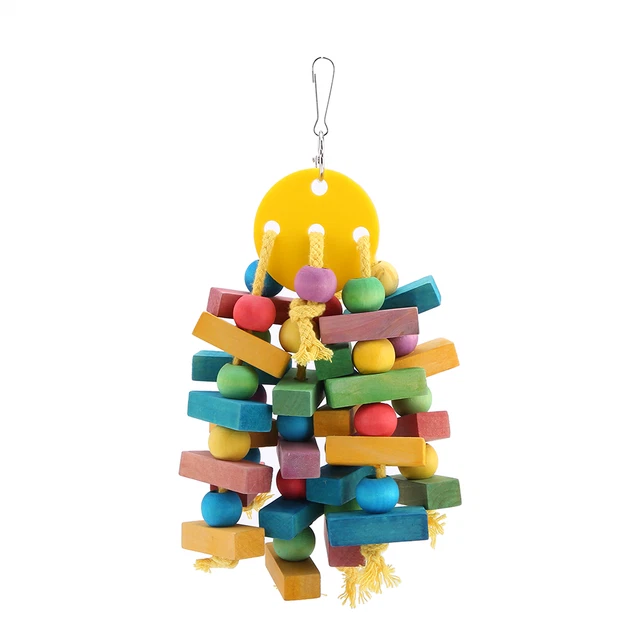 Papagei Spielzeug Vogel Spielzeug Hngende Holz Spielzeug Papagei Schaukel