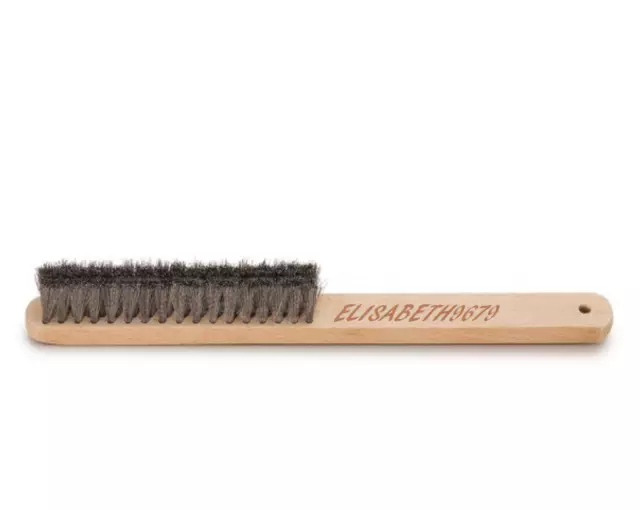 brosse à main fil acier ø 0.10 mm pour travaux horloger  derouiller brosser