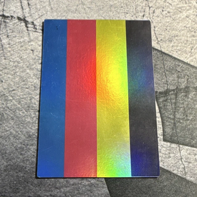 yugioh color test card Konami YUGIOH Misprint Color TEST PRINT ERROR TCG Card