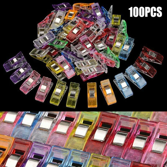108 Clips Pinces Gwhole 2.7x1cm - Pour Couture, Reliure, Artisanat,替代 Épingles