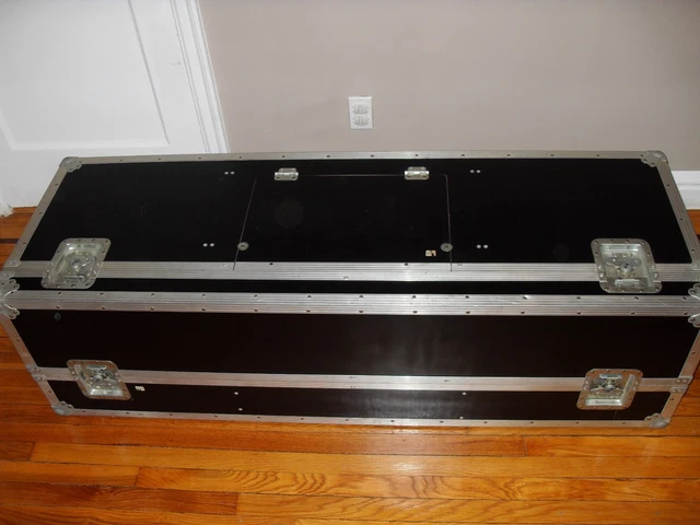 DJ Coffin Case Travel Box for Turntables, Mixer or any Rack Mounted Equipment