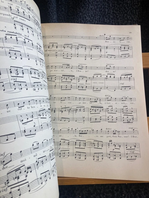 Bach Passion Saint-Matthieu Partition chant piano française Antheunis Lemoine 4