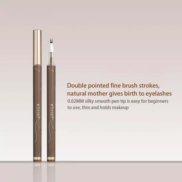 Double Tip Lower Eyelash Pencil, Waterproof Liquid h ot -Eyeliner 2024 T5W5