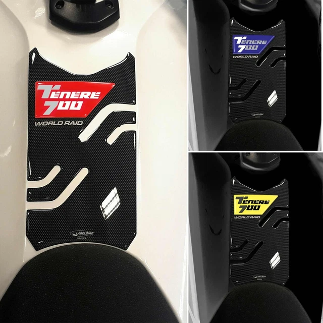 Adhésif 3D Garde-Boue Haut Compatible Avec Yamaha Tenere 700 World Raid - Bleu