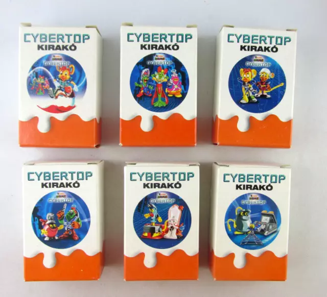 FERRERO UNGARN + WERBEMATERIAL / CYBERTOP PUZZLE + 6x BOX KOMPLETT