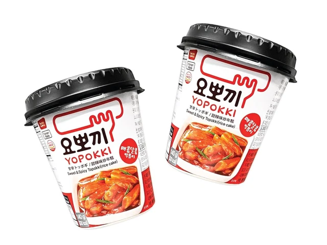 Yopokki (Topokki) torta di riso coreana torta di riso salsa dolce e piccante - 2x 140 g