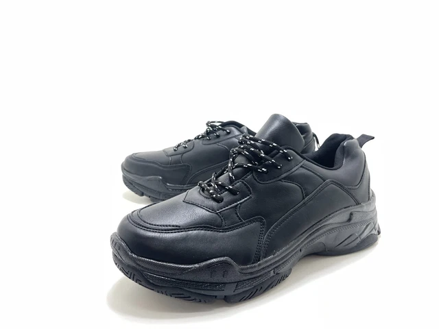 PD Man Herren Halbschuh Sch�rschuh Comfortschuh Schwarz Gr. 41,5 (UK 8)