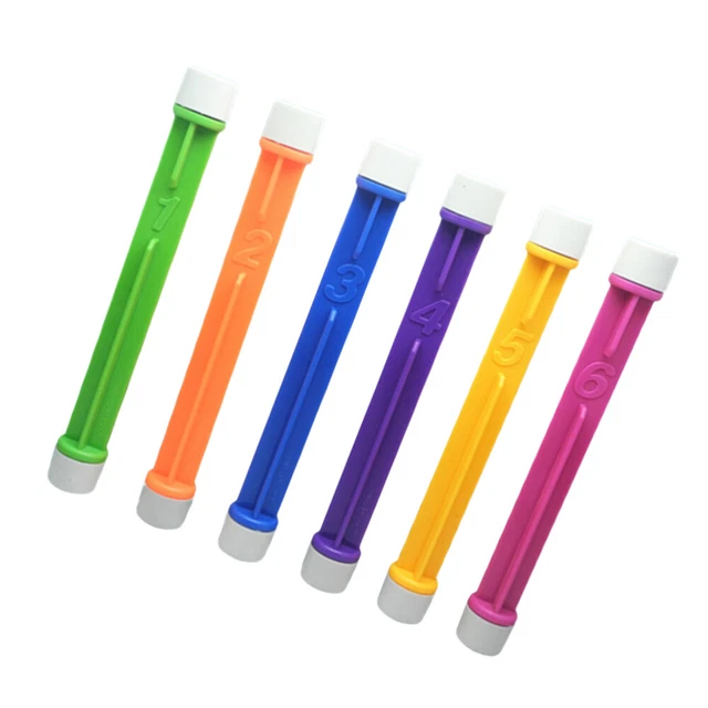 6 Pcs Diving Sticks Swimming Pool Toys Kids Swimming Pool Dive Sticks
