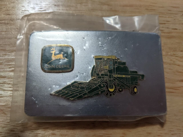 Vintage Belt Buckle John Deere New in Package