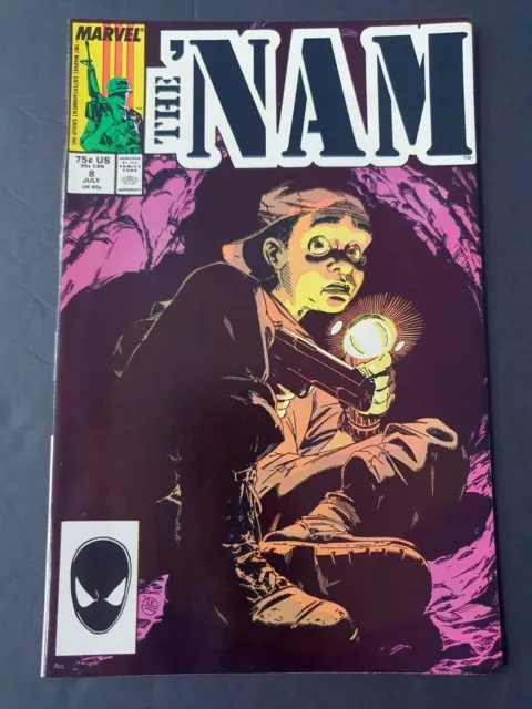 Nam #8  Marvel Comics 1987 Vf/Nm