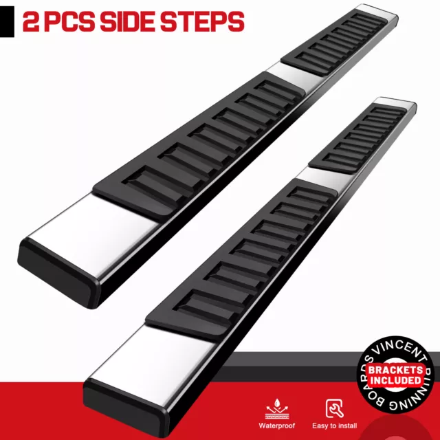 For 2015-2024 Colorado/Canyon Extended Cab 6" Nerf Bar Side Step Running Board H