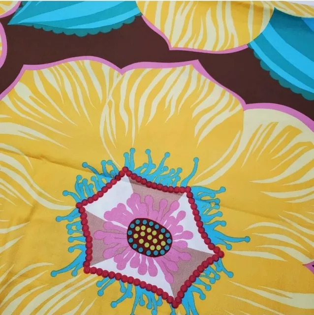 Anna Maria Horner Fabric Large Yellow Floral Cotton Garden Party FAT QUARTER