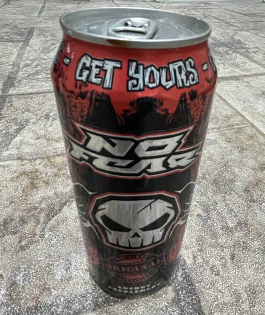 Full Unopened No Fear energy drink