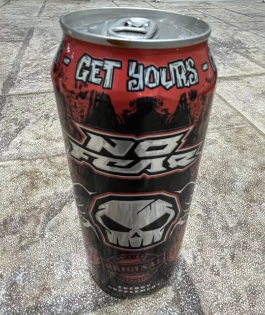 Full Unopened No Fear energy drink