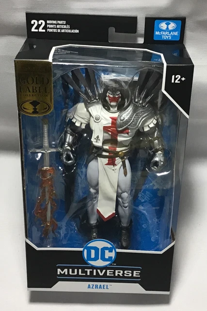 McFarlane DC Multiverse  AZRAEL SUIT OF SORROWS  * 7" Figure  * GOLD LABEL MIP!