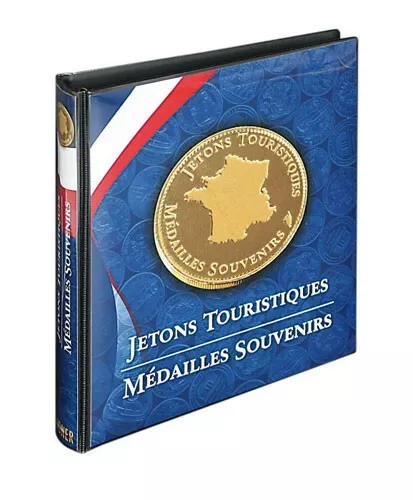 Lindner 1106JT Album numismatique karat pour Jetons Touristiques/Médailles Souve