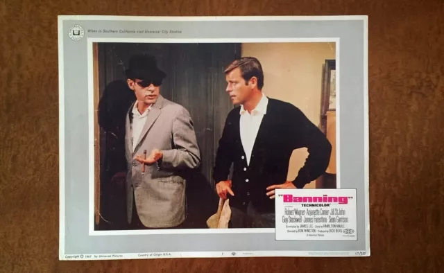 1967 Original Lobby Card - Banning - 11x14, Robert Wagner