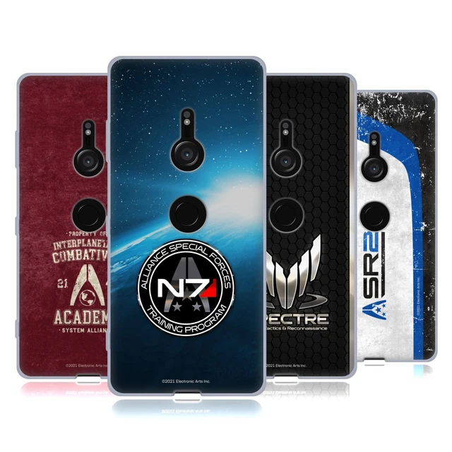 Official Ea Bioware Mass Effect 3 Badges And Logos Gel Case For Sony Phones 1