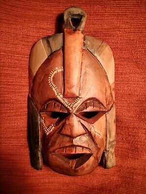 Vintage Decorative wooden African Mask.