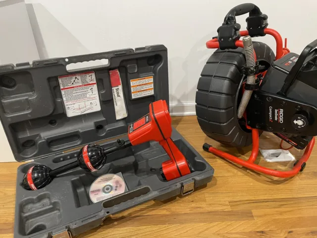 Ridgid SeeSnake Compact 2 Sewer Camera System Self Leveling W Scout Locator!