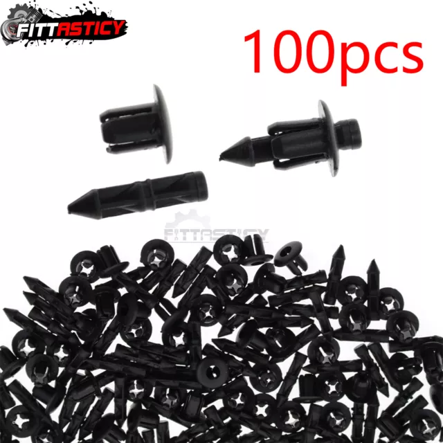 Fairing Fender Clip Rivet For 6mm Hole Norton For Honda CBR 750 600