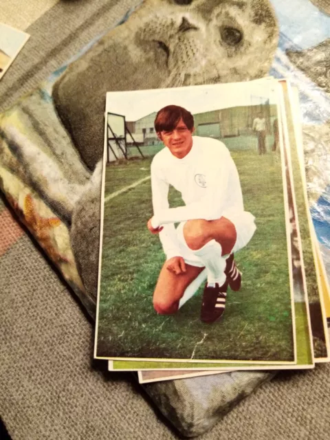 Xm38 Card Sticker Soccer Stars Football No 125 Allan Clarke