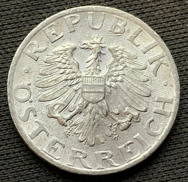 1990 Austria 5 Groschen Coin UNCIRCULATED  ( 2.6 Million Minted )   #M09 2