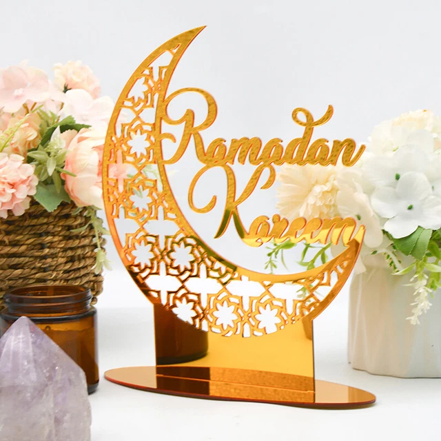 EID MUBARAK ACRYLIC Ornament Ramadan Decoration 2024 EID Home Party