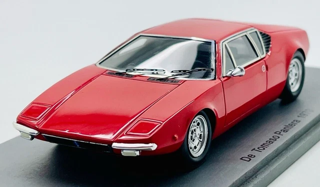 Spark De Tomaso Pantera 1970 1/43 Mini Car Red