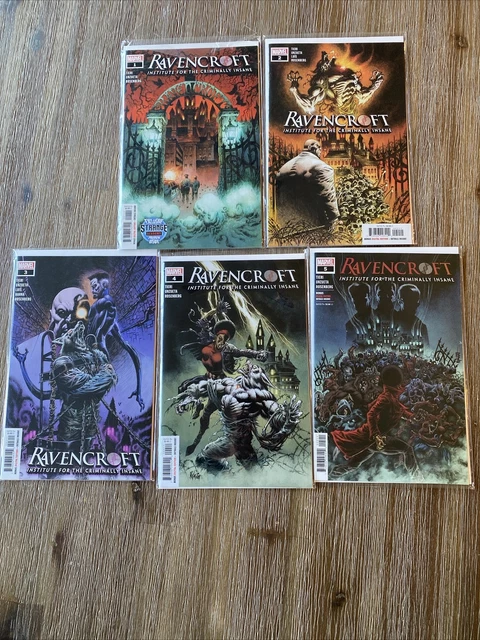 Marvel Ruins Of Ravencroft #1-3 & Ravencroft #1-5