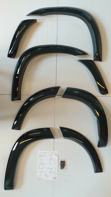 Toyota Rav4 (AX20)4 doors 2001-06 - 8 Pcs Front & Rear Side Fender Flare Kit OEM