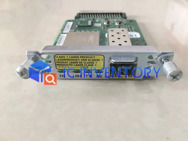 New Genuine Cisco HWIC-1GE-SFP High Speed WAN Interface Card Qty Available