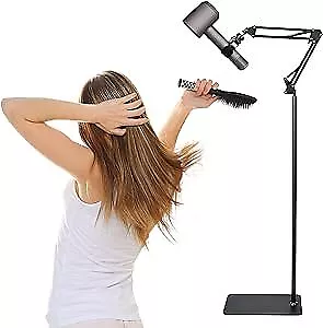 Hair Dryer Stand Holder, 1.4M Adjustable Height Hands-Free Hair Dryer Stand