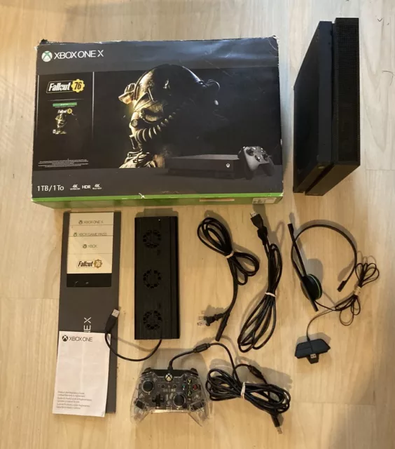 Microsoft Xbox One X 1TB Console - Black