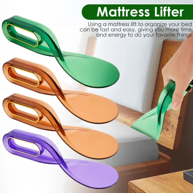 4Pcs Mattress Lifter Labor-Saving Mattress Elevator Reusable Bed Making  SE