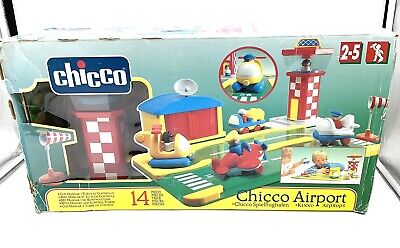Chicco 1980s # CHICCO AIRPORT SET GAME TOY PLAYSET GIOCATTOLO ANNI 80# FF 
