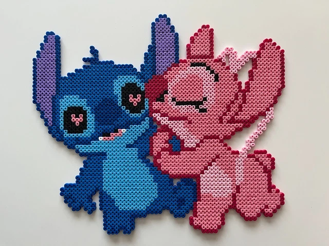 Pixel Art Angel Et Stitch
