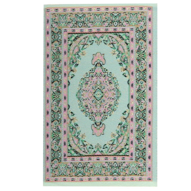 VGEBY tapis de maison de poupée 1:12 1:12 tapis tissé maison de poupée VGEBY tapis de maison de poupée 1:12 1:12 tapis tissé maison de poupée