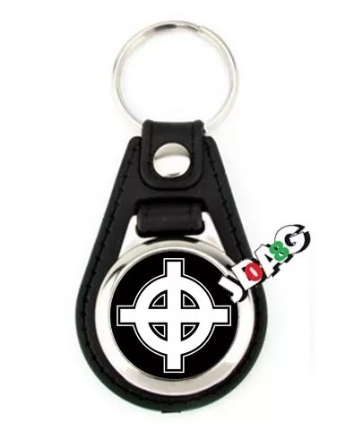 Porte Cles Key Ring Croix Celtique France Celtic Cross Nation