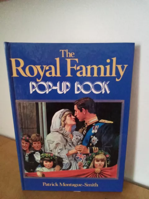 The Royal Family POP-UP BOOK-Patrick Montague Smith-hc-1981-Bounty Books