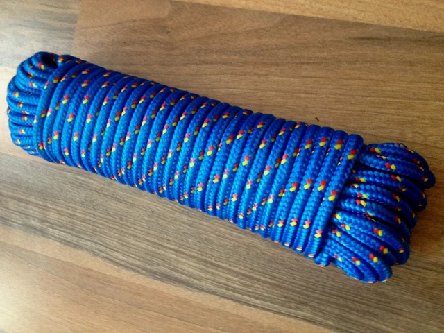 Corde de bateau Bleu 14 mm 25 m Polypropylène - Corde De Bateau - Corde