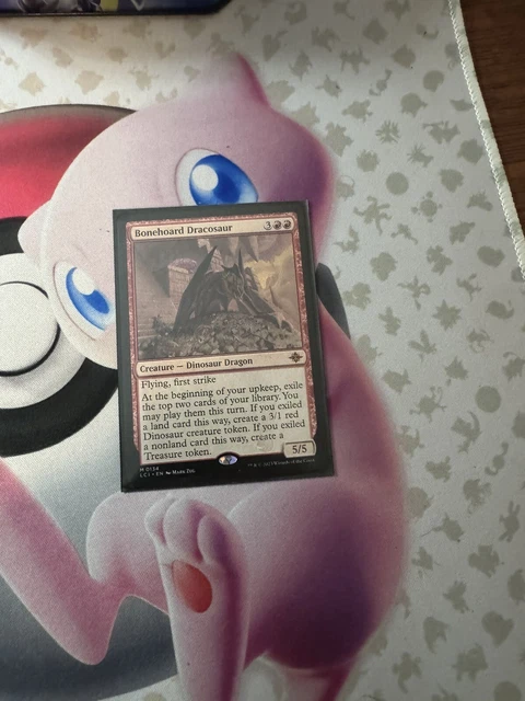 Ultra PRO - MTG The Lost Caverns of Ixalan Bonehoard Dracosaur Playmat for Magic: The Gathering Use as Oversize Mouse Pad, Desk Mat, Gaming Playmat, TCG Card Game Playmat, Protect Cards main image 0