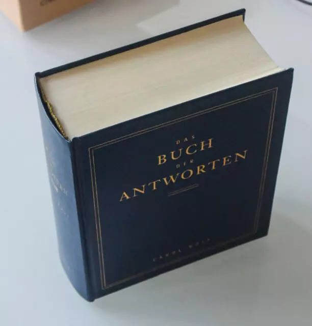 Carol Bolt Das Buch der Antworten Mystik Magie Horoskop Esoterik  FEST gebunden
