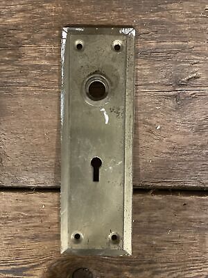 Brass Door Backplates, Door Hardware, Vintage/Antique, Back Plate, Single