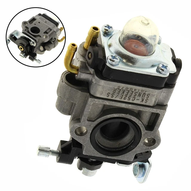 ZYNCUE Carburateur SK-C52E/SS Pour Débroussailleuse Ryobi Et Homelite - Compatible Multiples Modèles