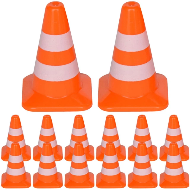 28 pz tavolo sabbia blocco strada modello giocattolo bambini giocattoli coni traffico mini
