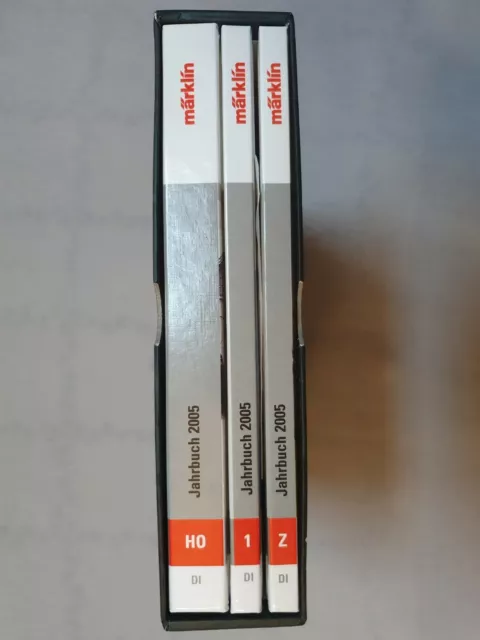 MÄRKLIN Jahrbuch 2005  3 Bände Spur Z /H0 und 1 - plus CD  komplett im Schuber 2