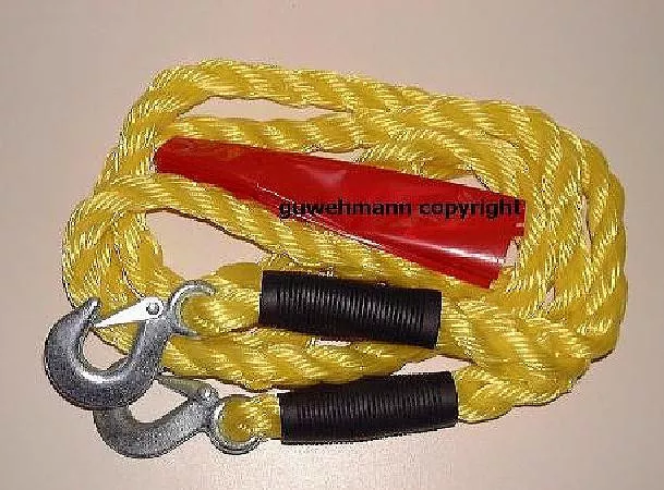 Abschleppseil 5000 kg Karabiner Restposten Hammerpreis